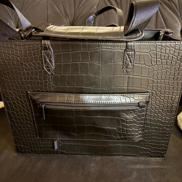 Beis mini work tote (black croc) - Picture 2 of 6
